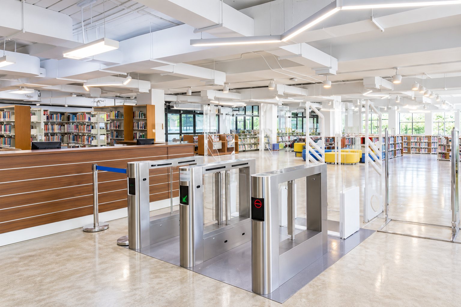 หอสมุดกลาง — บรรยากาศหอสมุดกลางและ Co-working Space รูปที่ 2