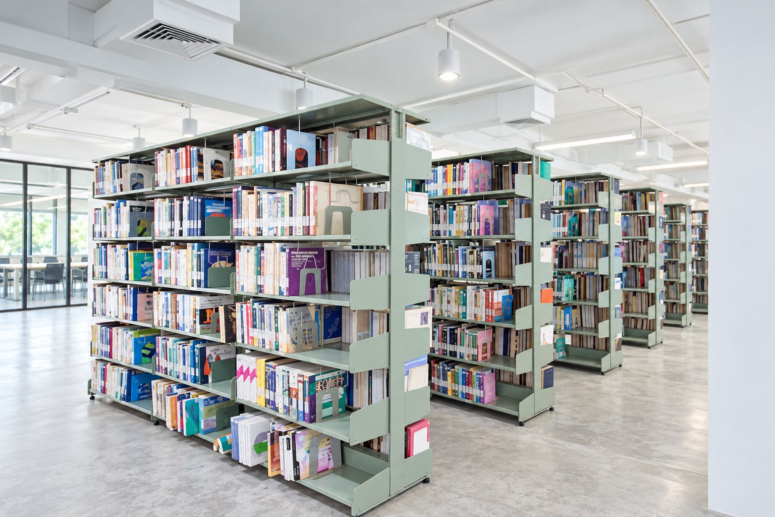 หอสมุดกลาง — บรรยากาศหอสมุดกลางและ Co-working Space รูปที่ 3